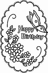 Coloring Birthday Happy Pages Adult Printable Color Barbie Butterfly Girl Adults Print Unbelievable Getcolorings Cake Flower Celebration Books Party Rocks sketch template