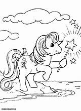 Ponis Colouring sketch template