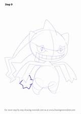 Banette Pokemon sketch template
