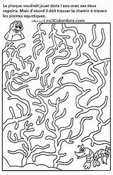 Labyrinthe Dessin Coloriage Chezcolombes Pinnwand Auswählen sketch template