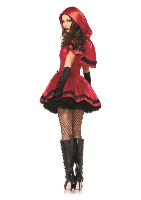 Halloweeen Club Costume Superstore Gothic Red Riding Hood