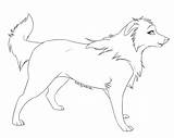 Collie Border Coloring Template Outline Dog Deviantart Female Line Clipart Lineart Animal Cliparts Library Shape Templates Designlooter Drawings Rabbit Ramen sketch template