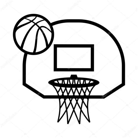 basketball hoop drawing  getdrawings