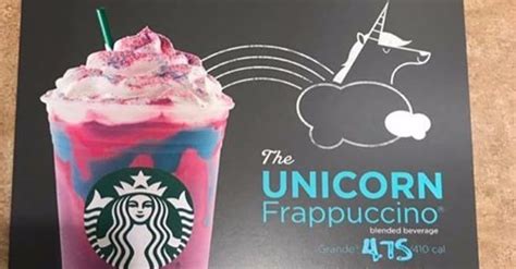 starbucks unicorn frappuccino popsugar food