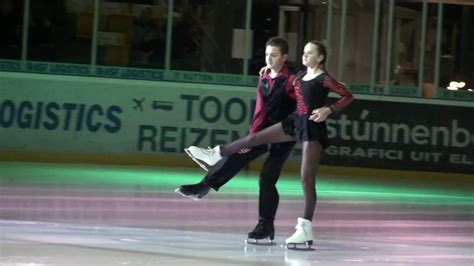 Singer Amira Willighagen In Figure Skating Duet With He