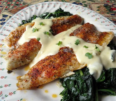 Roasted Sea Bass With A Lemon Parmesan Cream The English Kitchen