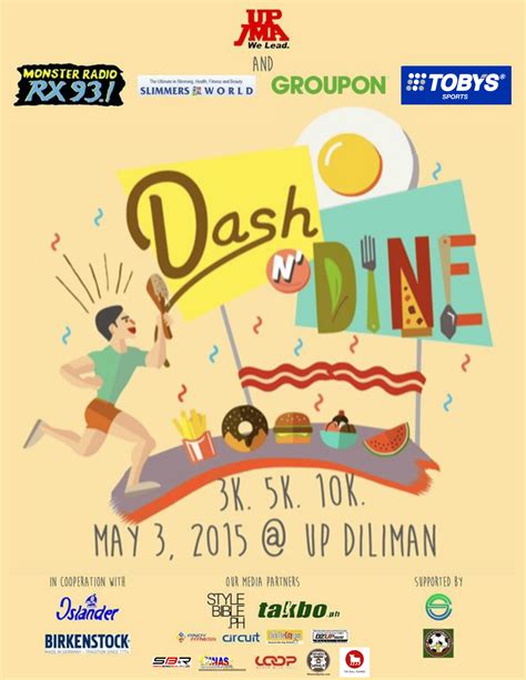 dash  dine    diliman registration singlet map pinoy fitness