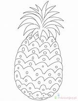 Coloring Abacaxi Ananas Kolorowanki Dzieci Fruta Owoce Frutas Planse Colorat Melon Różne Są Rozpoznawać Uczą Warzywa Głównie Którzy Przydatne Zwykłych sketch template