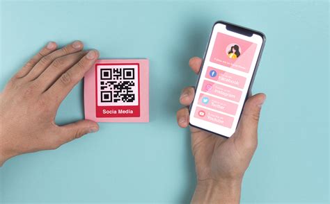 social media qr code connecting   apps   scan  custom qr code maker