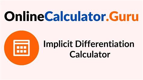 implicit differentiation calculator calculate implicit differentiation