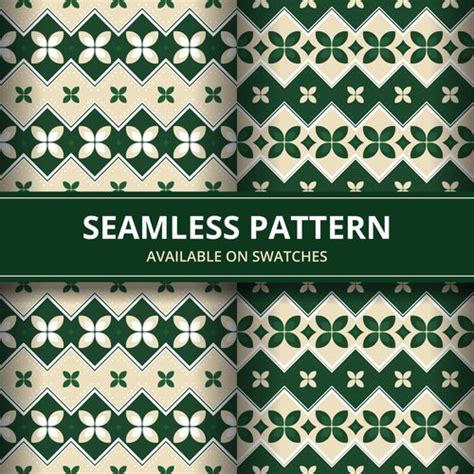classic motif batik seamless pattern vector