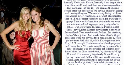 Eric S Transgender Captions Kirsten And Krista S Story