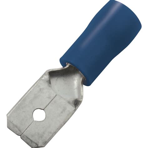 flachstecker  querschnitt   mm isoliert blau