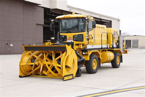 truck mounted snow blower  series oshkosh airport products