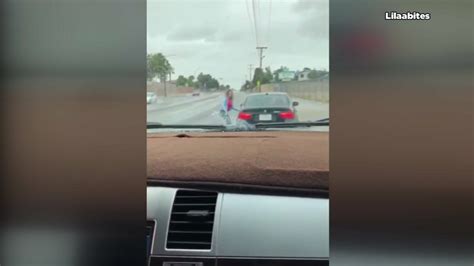Texas Mom Chases Down Teen Son Who Took Her Bmw And Spanks Him With