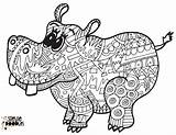 Hippo Stevie Steviedoodles sketch template