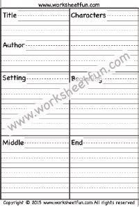 book report  printable worksheets  printable worksheets