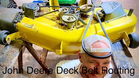 john deere  mower deck belt diagram diagram resource information
