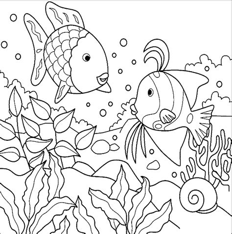 coloring pages  fish coloring pages