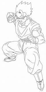 Gohan Coloring Mystic Pages Ultimate Future Dbz Draw Line Deviantart Trending Days Last Library Clipart Print sketch template