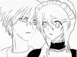 Maid Sama Coloring Kaichou Wa Pages Lineart Bleach Deviantart Popular Coloringhome sketch template