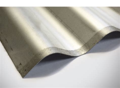 corrugated galvanised mild steel sheet     mm thick