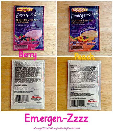 emergen zzzz vitamin drink mix nighttime sleep aid sample review pinkabellabella