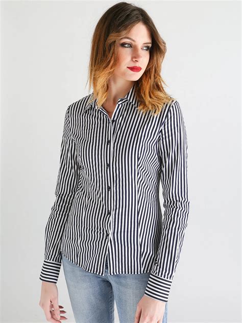 vertical striped shirt  blouses shirts  womens clothing   alibaba group