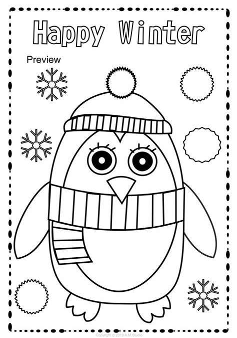 winter coloring pages coloring pages winter coloring pages