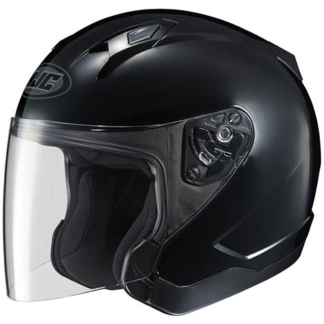 adult hjc motorcycle helmet  open face helmet  shield dot approved cl jet walmartcom