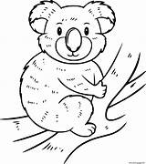Koala Gets sketch template