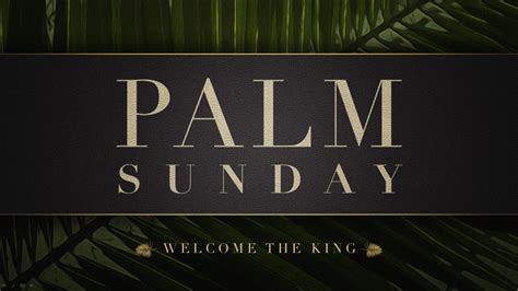 sermon palm sunday matthew