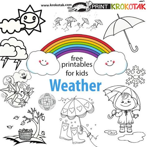 printable weather symbols coloring pages coloring pages ideas