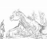 Coloring Skyrim Scrolls Elder Dragon Pages Meet Designlooter 96kb 667px Template sketch template