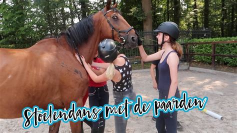 zonder zadel rijden ponykamp dag  vlog youtube