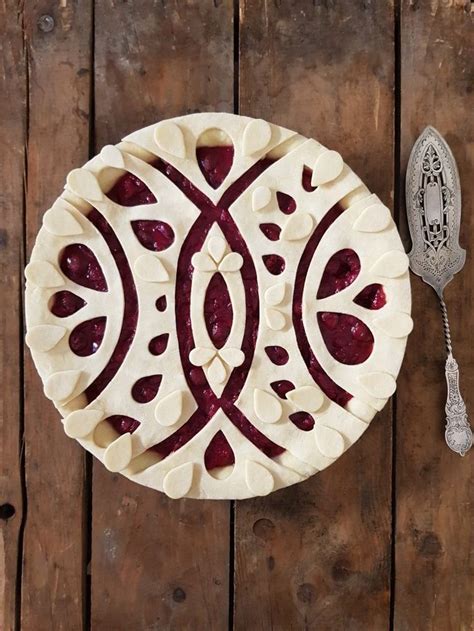 organic pattern pie crust ideas decorative pie crust pie crust