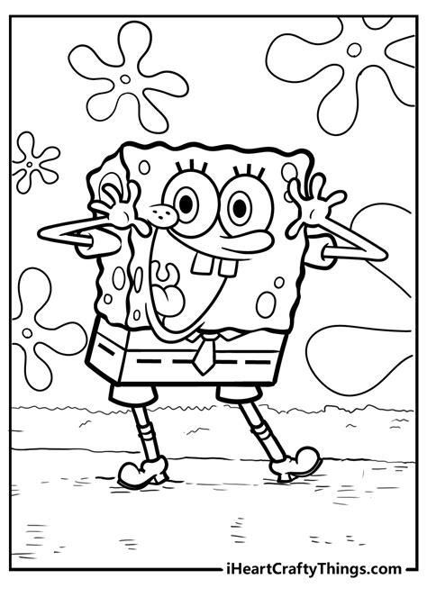 coloring pages spongebob halloween episodes