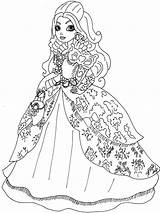 Ever After High Coloring Pages Apple Printable Ella Kitty Beauty Cerise Dragon Hood Briar Cheshire Coming Print Games Color Throne sketch template