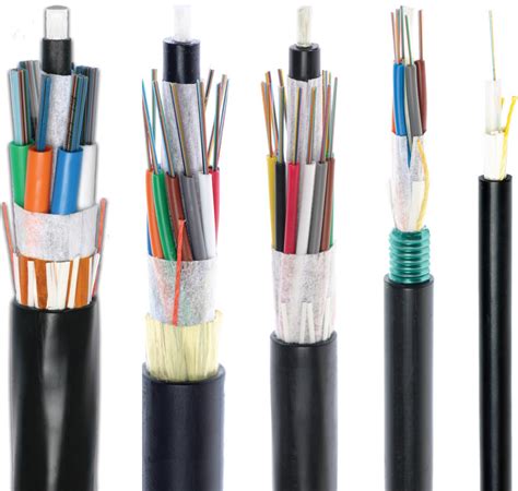 types  fiber optic cable