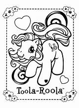 Pony Little Coloring Pages Original Getcolorings Mlp Vintage Getdrawings Toola Roola sketch template