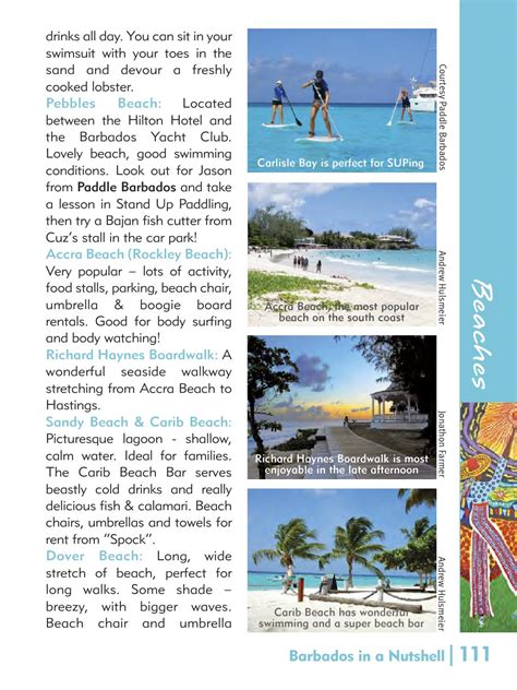 barbados in a nutshell 2013 2014 by miller publishing co