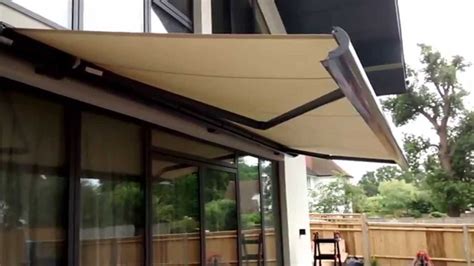 electric canopy awning electric awnings  decks