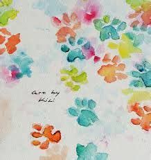 image result  paintings  dogs paw print art puppy paw prints