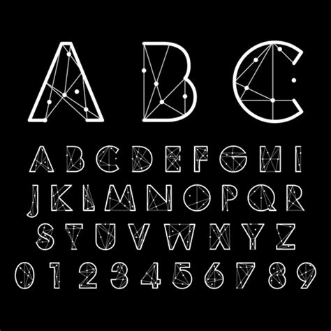 number  alphabet creative design vectors vectors graphic art designs  editable ai eps