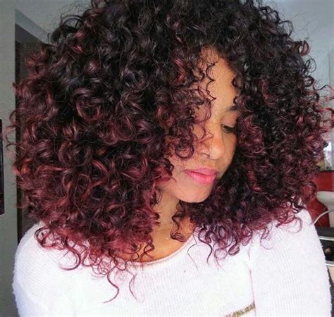 love  ends colored curly hair curly hair styles dyed curly hair