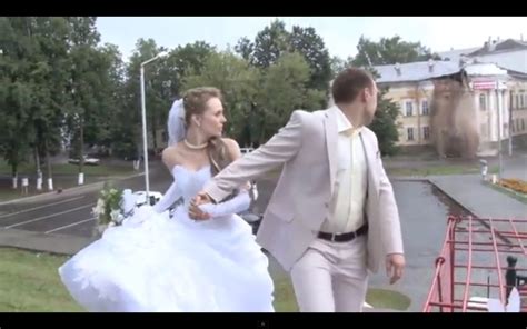 house collapse interrupts russian wedding video huffpost