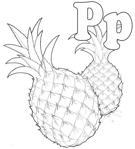 printable pineapple coloring pages   coloring sheets fruit