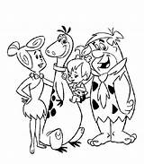 Flintstones Flintstone Fred Ausmalbilder Feuerstein Familie Colorare Printable Disegni sketch template