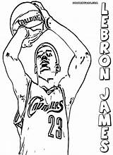 Lebron James Coloring Pages Colorings Print sketch template