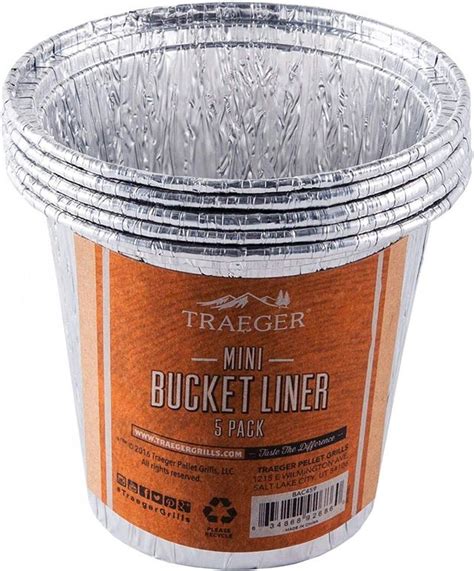 traeger mini grease bucket liner  pack manhattan appliance sleep source
